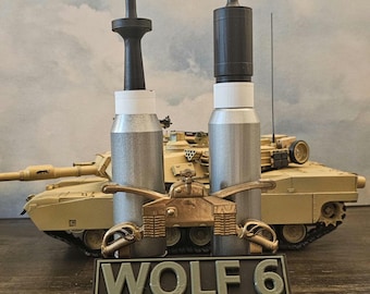 1:6 scale Sabot and Heat rounds with display base