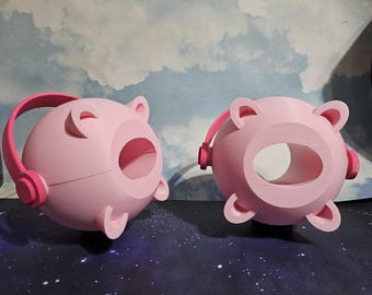 3D printed Ochaco wrist braces (new costume version)
