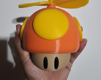 Mega size Propeller Power Up Mushroom (Customizable colors!!)
