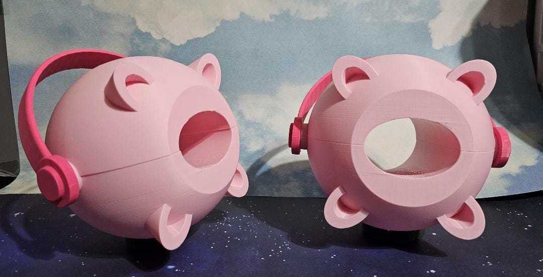 Ochaco Wrist Braces 3D model (New Costume)