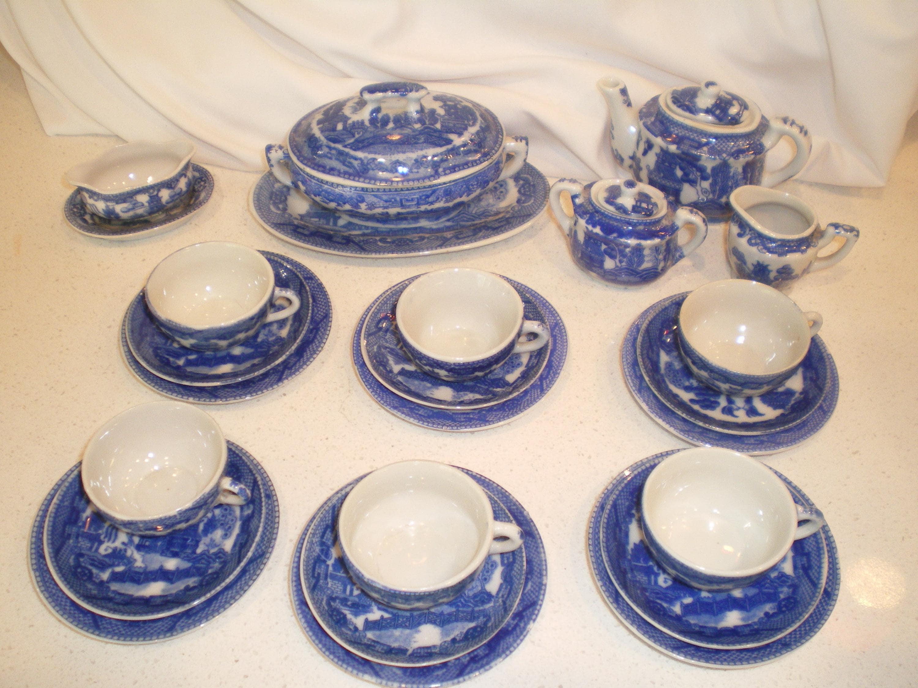 Blue willow japan - Etsy 日本