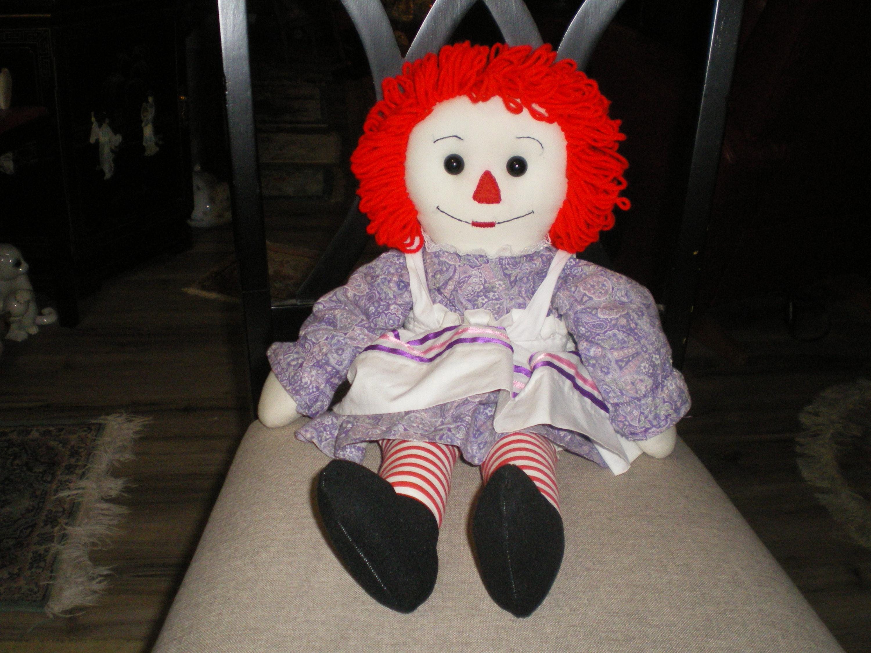 ビンテージ ラガディ アンディとアン人形 7 体セット (一部は手作り