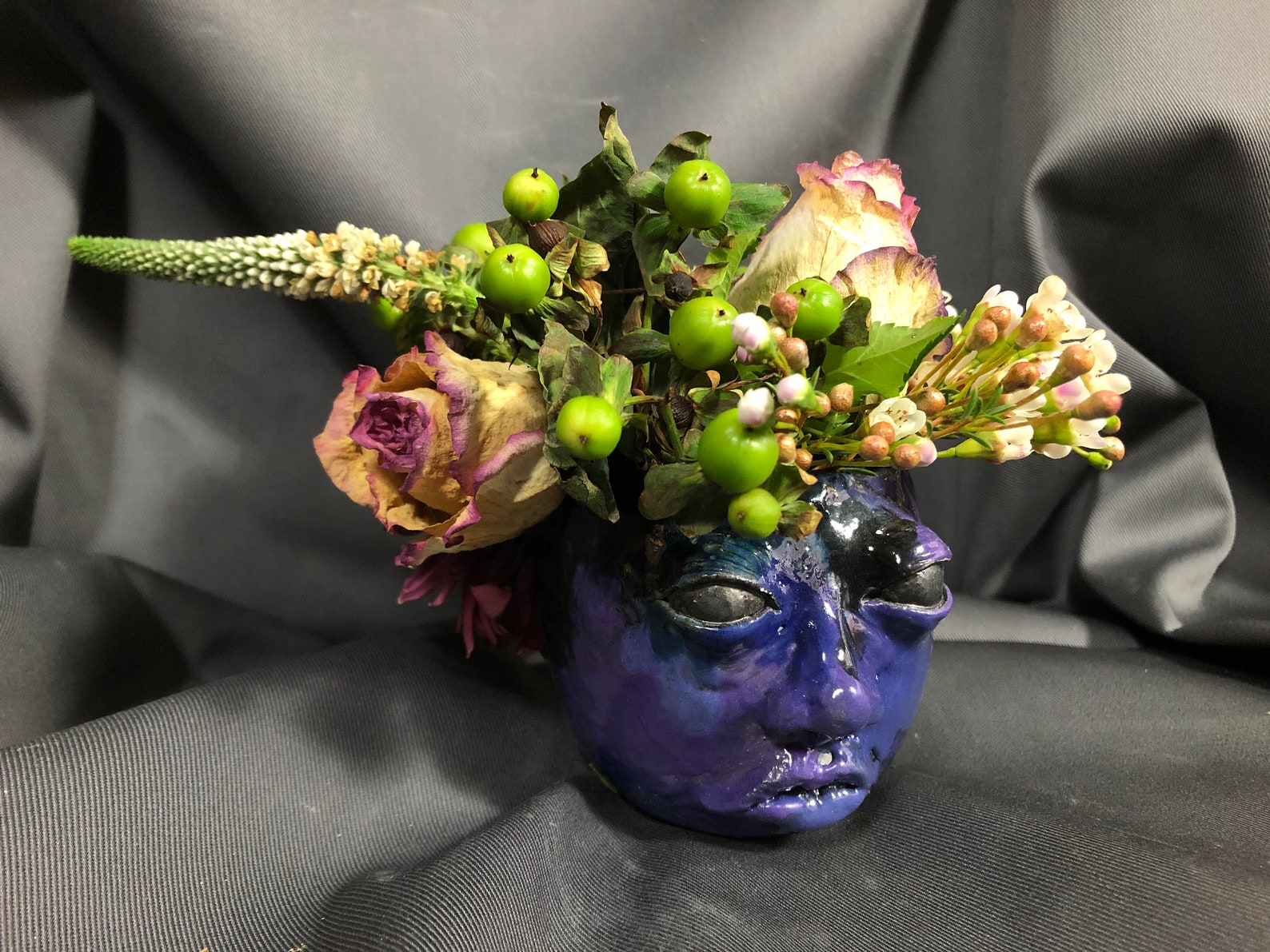 Handmade ceramic Moody Vase Etsy