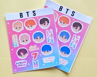 Cute BTS stickers