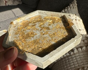 Concrete Trinket Dish - Handmade