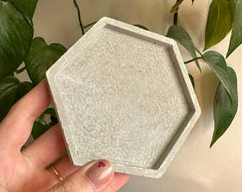 Concrete Trinket Dish -Handmade
