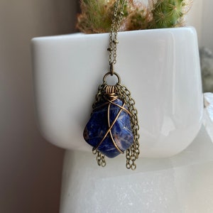 Chain Collection~ Sodalite Necklace