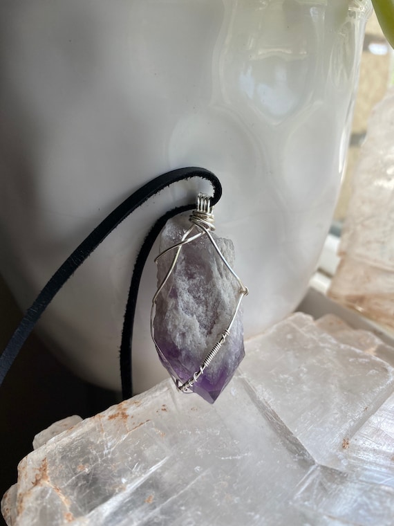 Buy Amethyst Car Charm for Rear View Mirror Online in India Etsy