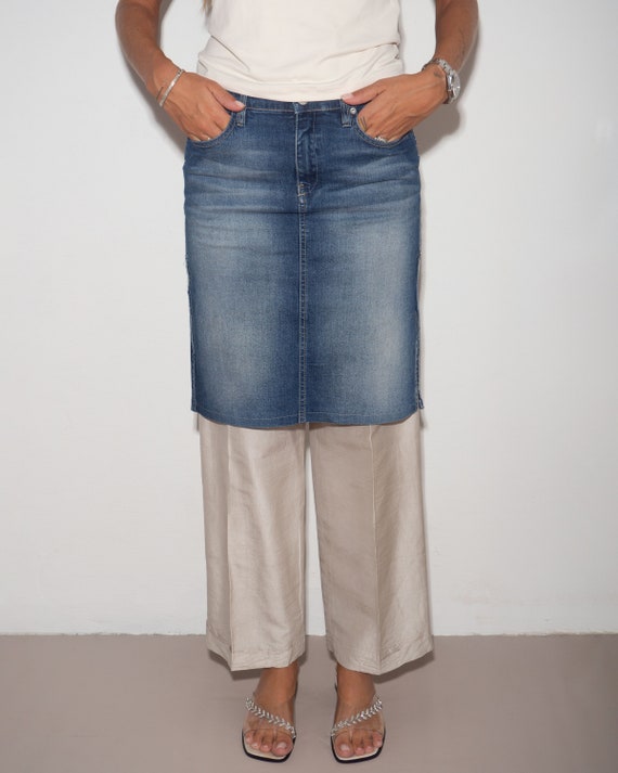 DIESEL DENIM SKIRT | vintage secondhand preloved … - image 5