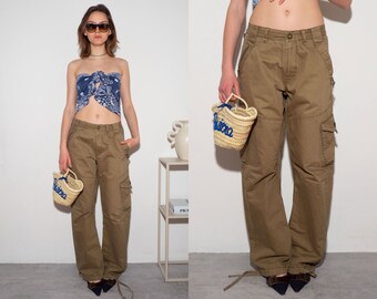 Vintage DIESEL Baggy Cargo Pants Khaki Deadstock W27 36 - Etsy Vintage DIESEL Baggy Cargo Pants Khaki Deadstock W27 36 - Etsy