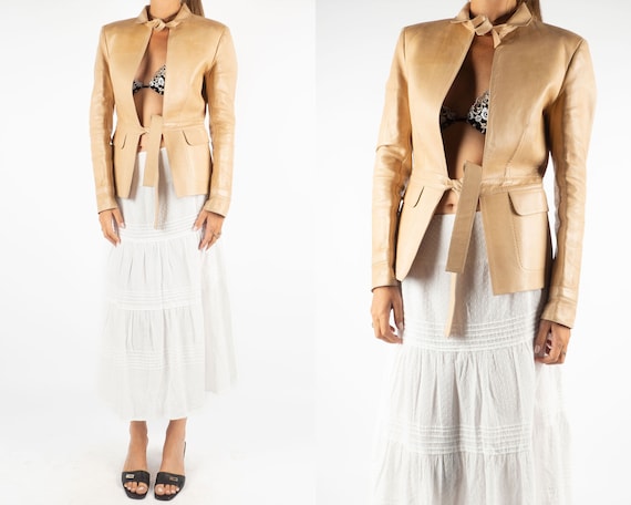 GUCCI LEATHER JACKET | vintage secondhand prelove… - image 1
