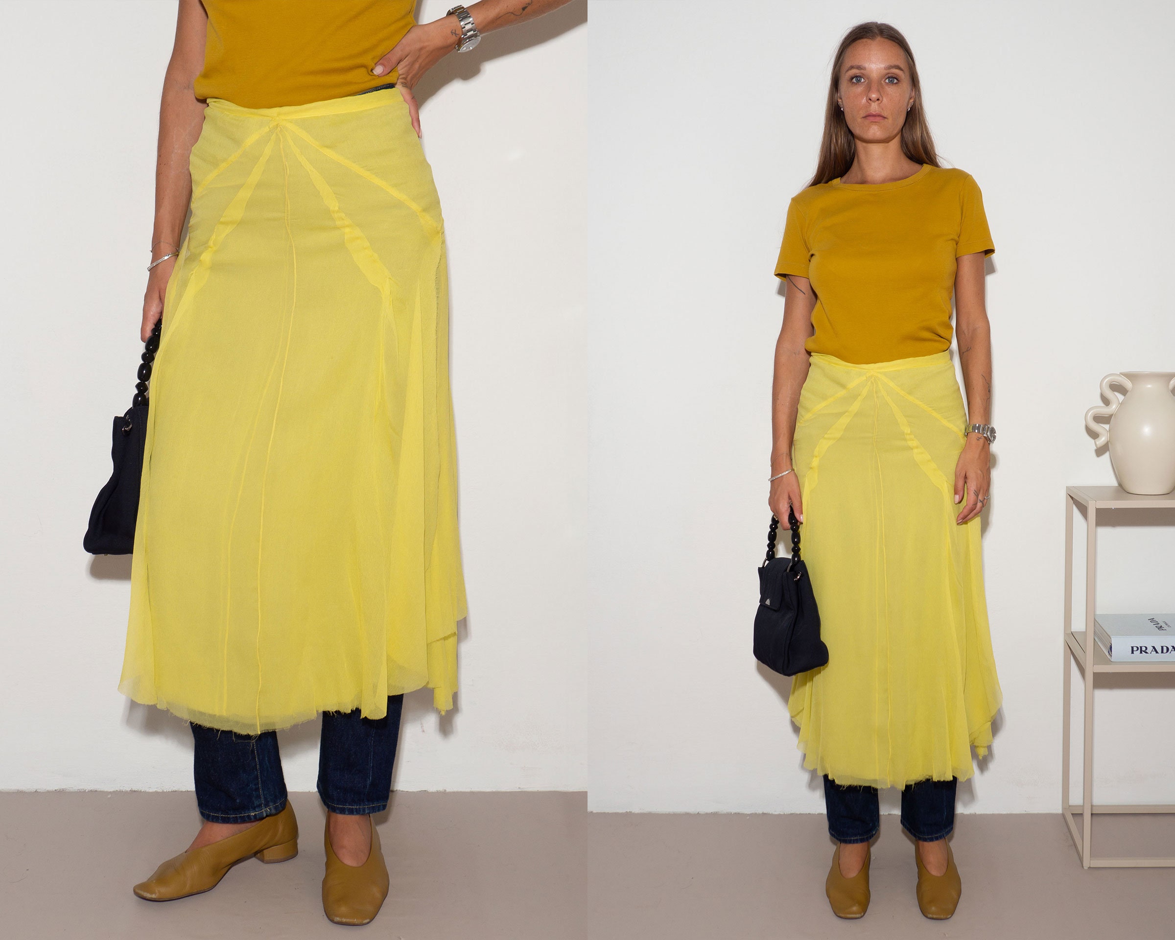 Intricate Baroque Jacquard Maxi Skirt - Retro, Indie and Unique Fashion