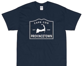 Provincetown Cape Cod T-Shirt, Provincetown T-Shirt, Provincetown Mass Shirt, Provincetown Shirt, PTown Cape Cod TShirt, PTown Shirt, PTOWN