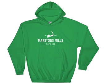 Marstons Mills Cape Cod Hoodie Sweatshirt, Marstons Mills MA Hoodie, Marstons Mills Mass Hoodie Sweatshirt, Marstons Mills Cape Cod Hoodie