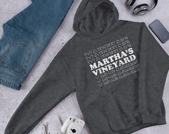 Martha's Vineyard Hoodie, Martha's Vineyard Hoodies, Martha's Vineyard Retro Hoodie, Martha's Vineyard Sweatshirt, Martha's Vineyard Gift