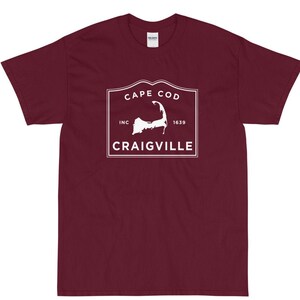 Craigville Cape Cod T-Shirt, Craigville Cape Cod Shirt, Craigville Mass Shirt, Craigville MA Tee, Craigville Cape Cod TShirt, Craigville