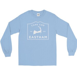 Eastham Long Sleeve T-Shirt, Eastham Mass Long Sleeve Shirt, Eastham MA T-Shirt, Eastham Long Sleeve Tee, Eastham Cape Cod Shirt, Eastham MA