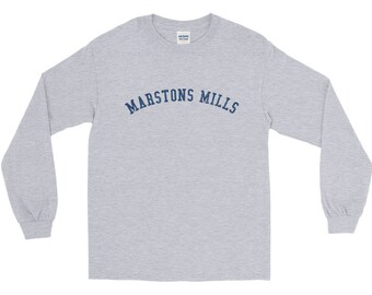 Marstons Mills Long Sleeve T-Shirt, Marstons Mills Mass Long Sleeve Shirt, Marstons Mills MA T-Shirt, Marstons Mills Cape Cod T-Shirt