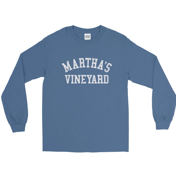 Martha's Vineyard Long Sleeve Shirt, Martha's Vineyard Long Sleeve T Shirt, Martha's Vineyard T-Shirt, Martha's Vineyard Shirts