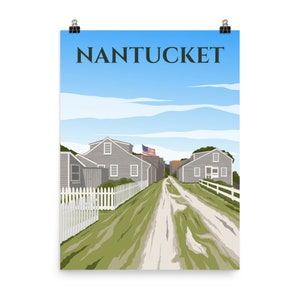 Nantucket Poster, Nantucket Print, Nantucket Wall Art, Nantucket Art, Nantucket Poster, Nantucket Wall Decor, Nantucket Posters, Nantucket