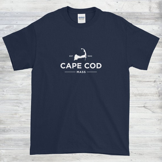 Cape Cod Mass Short Sleeve T-shirt, Cape Cod T-shirt, Cape Cod Tee, Cape Cod  Mass Shirt, Cape Cod Tshirt, Cape Cod T Shirt, Cape Cod Apparel 