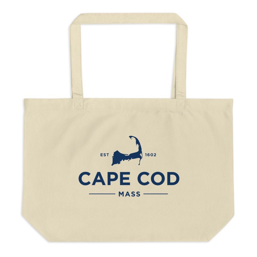 Cape Cod Large Tote Bag, Cape Cod Mass Tote Bag, Cape Cod MA Bag, Cape