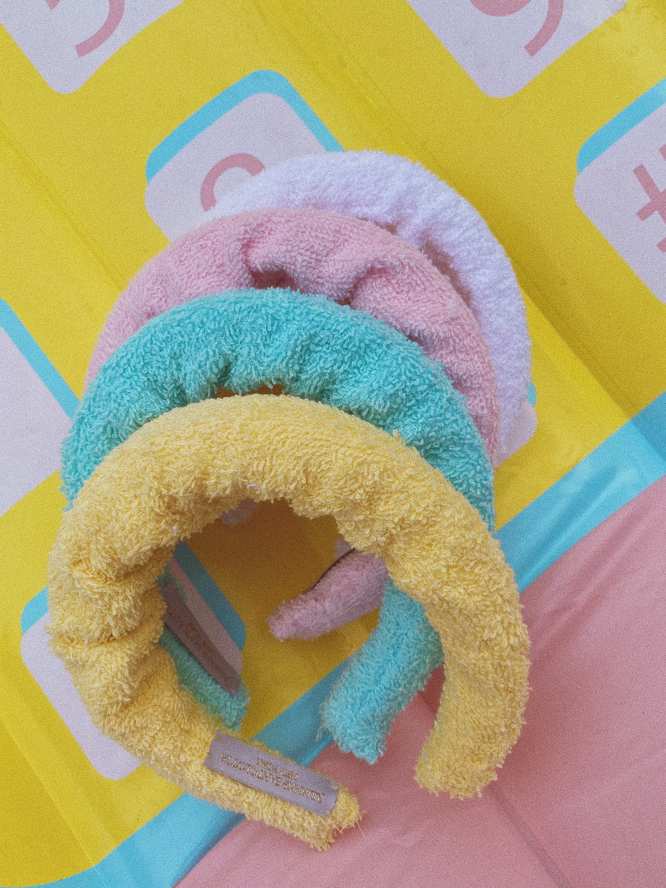 Terry Cloth Padded Headband Etsy