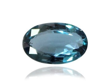 Natural Deep blue Aquamarine 11X7 mm, 3 Carat Oval Faceted Loose gemstones AAA Quality, Inclusion Free