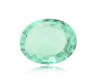 Natural Tourmaline Light Green 14X11mm 6 carat Oval Faceted Loose Gemstones, Natural Gemstone For jewelry Making.