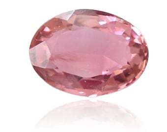 Pink Tourmaline 2 carat 10x7mm Oval Faceted, Natural Loose Gemstones, Gemstone For Jewelry, Inclusion Free.