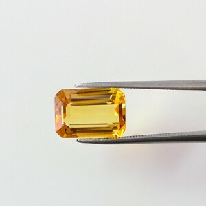 Best Quality 13 x 9 mm Golden Citrine Octagon Faceted Loose gemstone AAA Quality, Inclusion Free