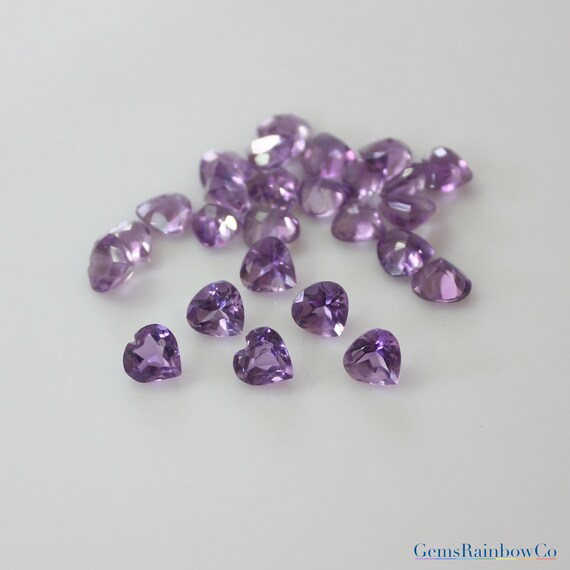 SALE アメジスト　ハート カコクセナイト入り◎ブラジル産アメジスト ハート型♡15◇Amethyst