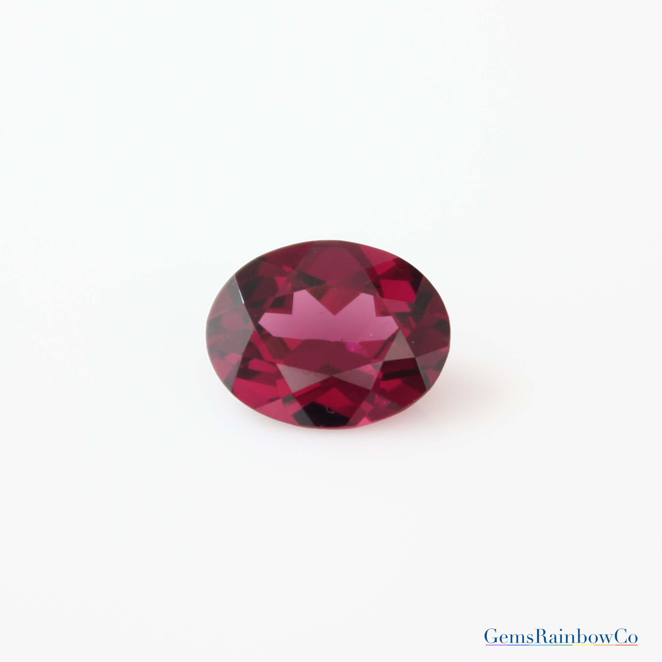 Red Rhodolite Garnet 13x10mm Oval Cut 5.75 Ct. Rare and - Etsy UK
