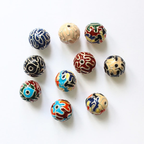 Cloisonne Beads Etsy
