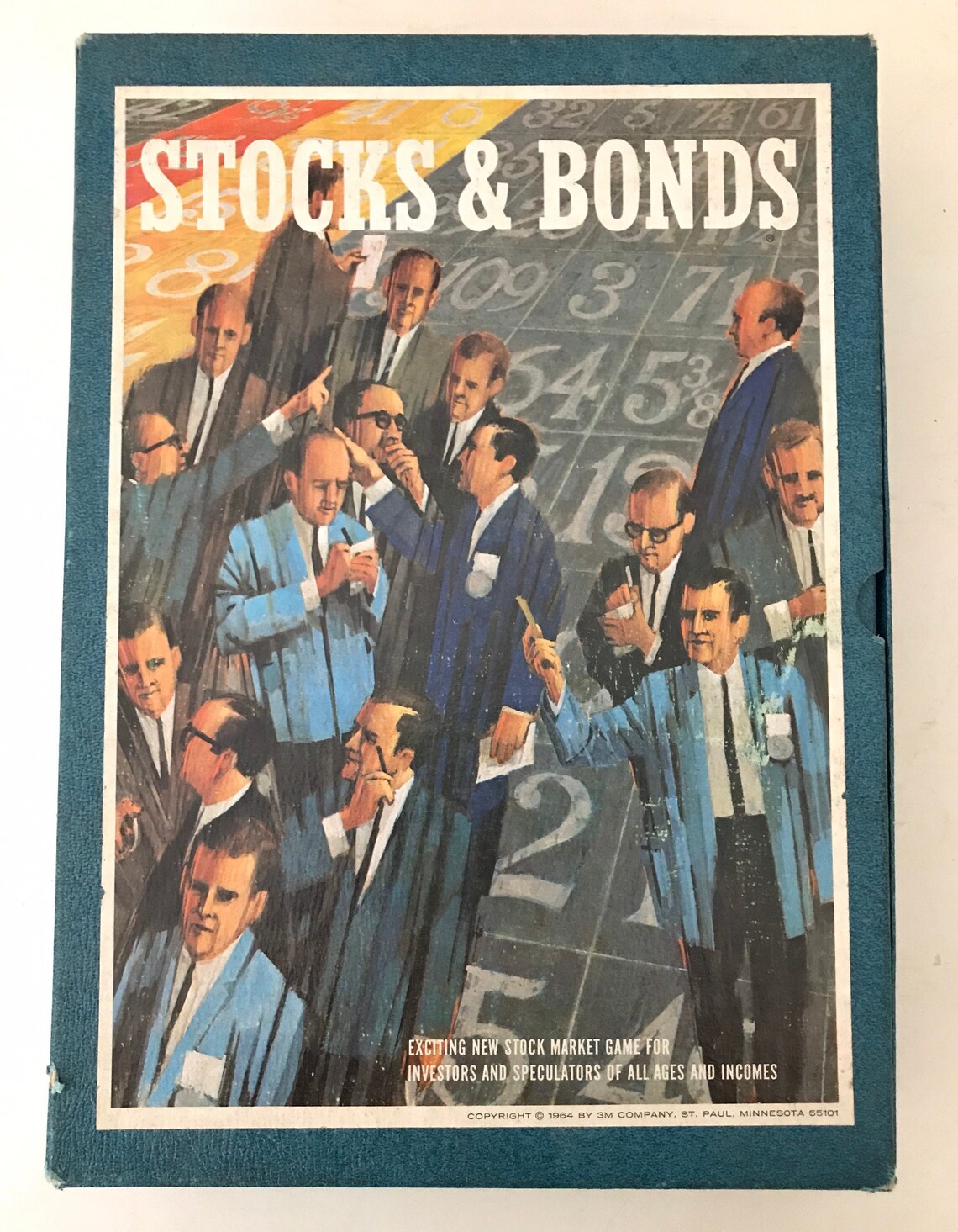 Stocks and Bonds Vintage 1964 3M board game Etsy