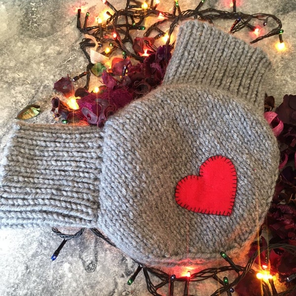 Graue Liebhaberhandschuhe Weihnachtsgeschenke für Paare