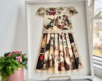 Cat Nursery Decor, Cat Lady Gift, Cat Lover Gift, Cat Wall Art, Cat Vintage Art, Cat Dress, Cat Nursery Wall Art, Cat Art Framed, Kitten Art