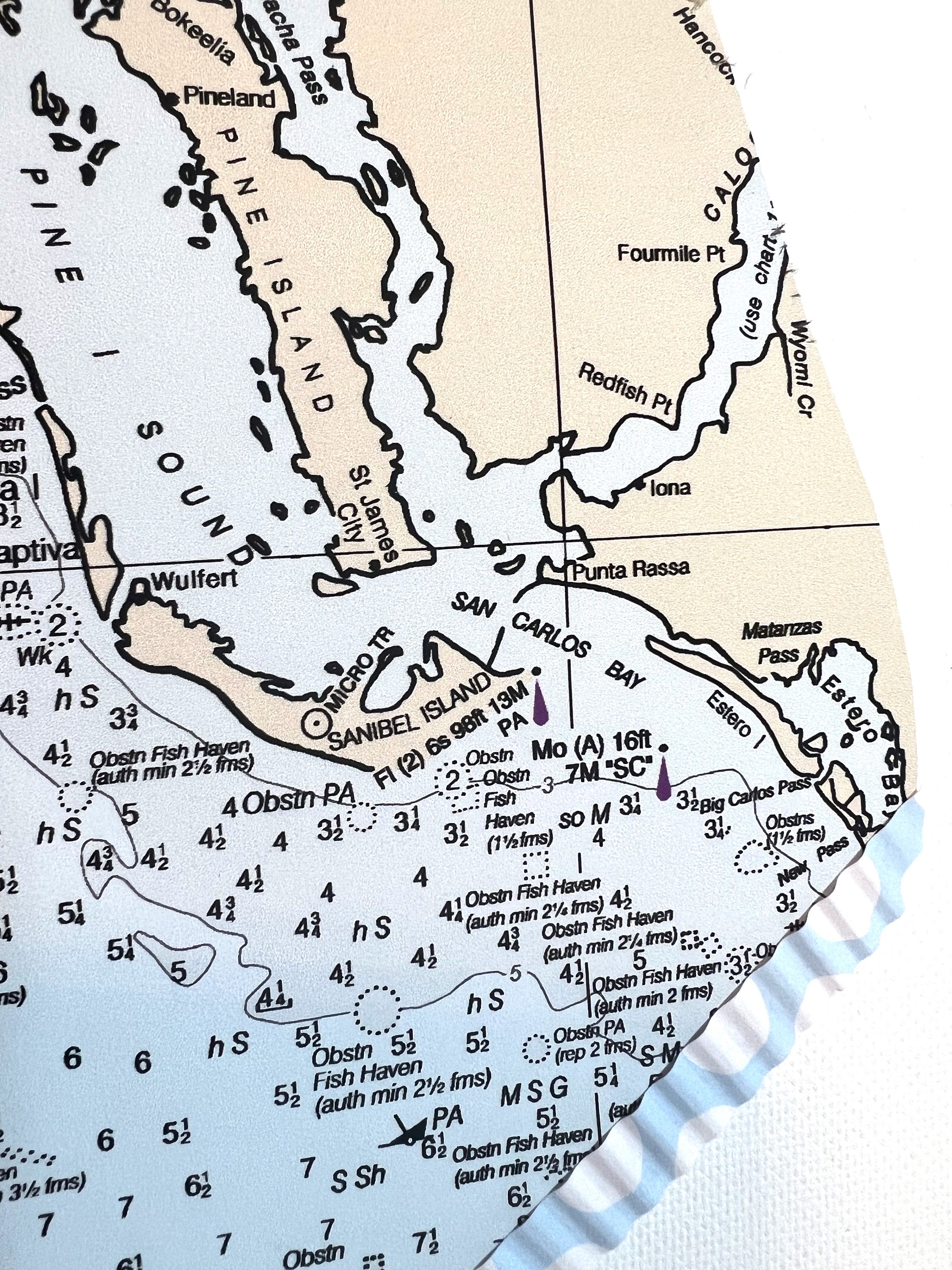 Southwest Florida Nautical Map - Il Fullxfull.4579122629 21ne