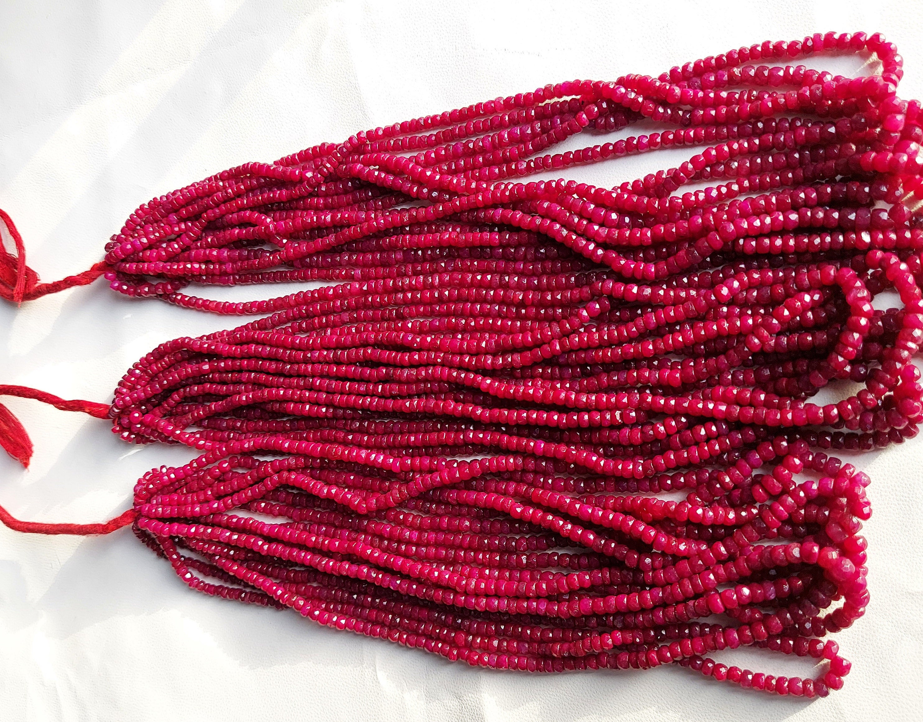 Ruby beads best sale wholesale