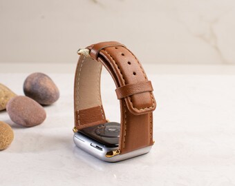 Men&#39;s Apple Watchband Custom Hand Made Apple Band Gift for Father&#39;s Day Men&#39;s Watch Band Gift for Christmas Gift Apple Watchband