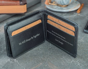 Vatertagsgeschenk für Papa Geschenk für Mann Geschenk für Freund Weihnachtsgeschenk Abschlussgeschenk Geschenk für Männer Brieftasche für Männer
