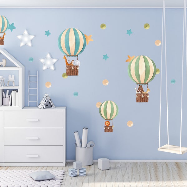 Balloon Wall Decals Etsy