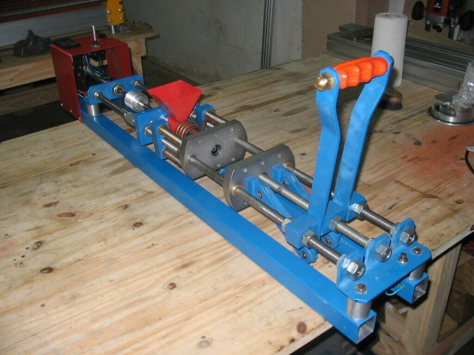 Manual Plastic Injection Molding Machine Build Your Own Plans DIY in