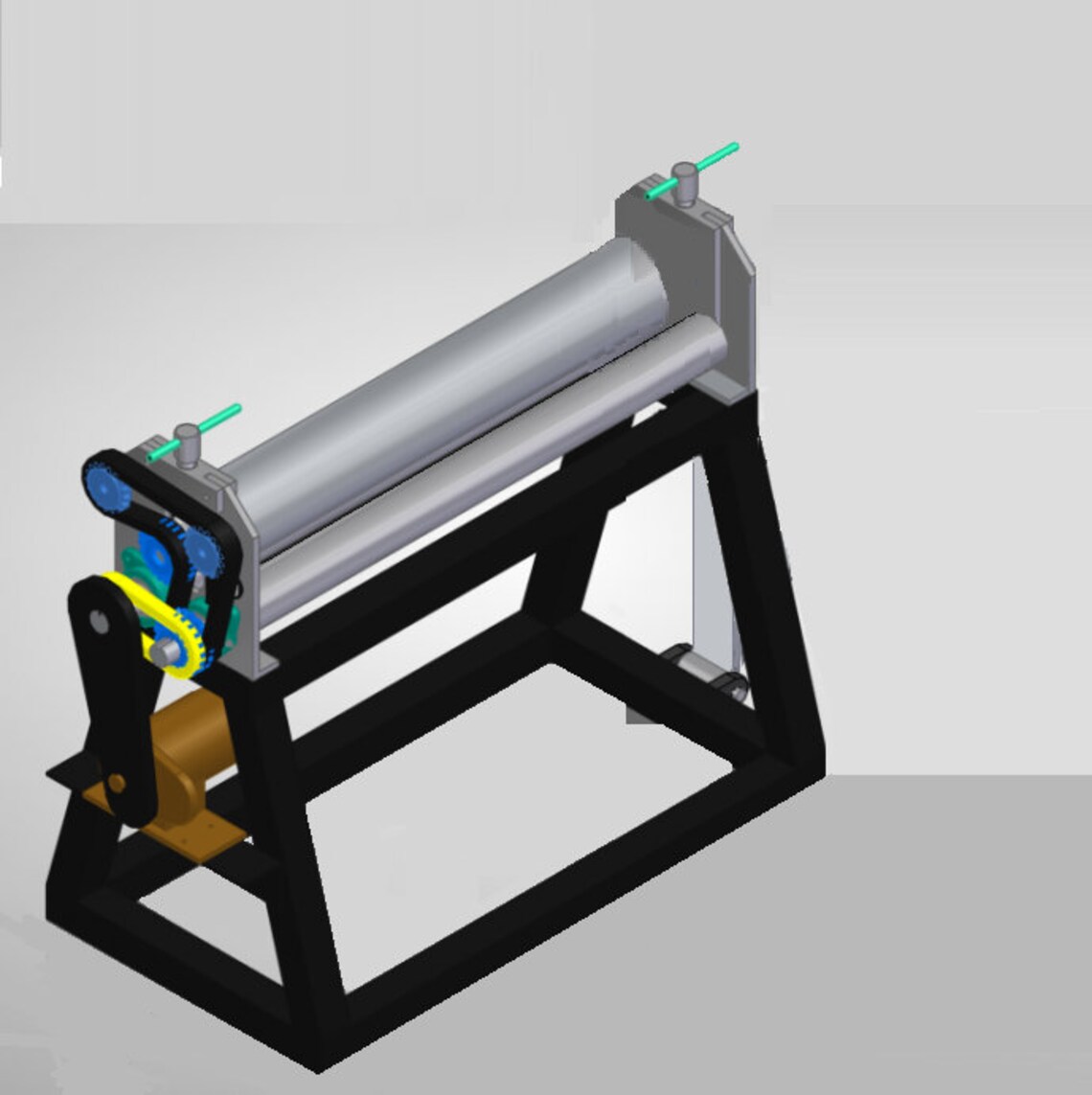 Sheet Metal Bead Roller Plans Diy Bending Roll Roller Metalworking
