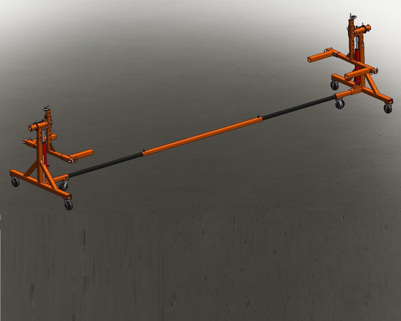 Auto Rotisserie Plans Diy Homemade Bottoms up Car Body Lift Build Your