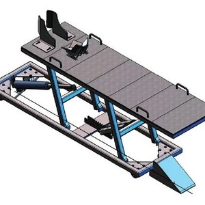 Mechanical Lift Design for Motorcycle Up to 500 Kg - Plans DIY