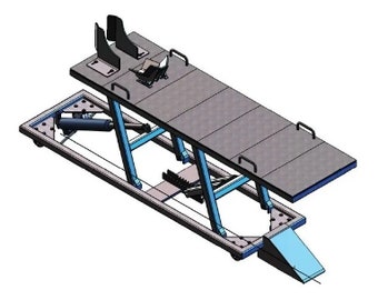 Mechanical Lift Design for Motorcycle Up to 500 Kg - Plans DIY