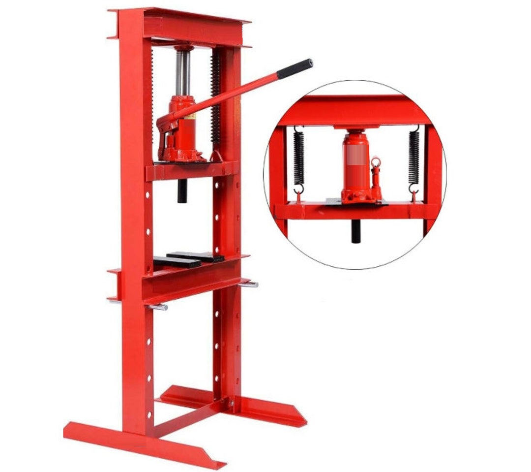 Hydraulic Press Plans 12 Ton Build Your Own Equipment Plans DIY Etsy