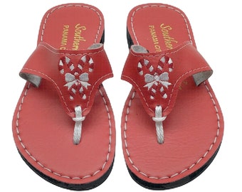 Candy Cane Christmas Holidays Red Custom Sandals