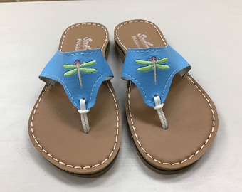 dragonfly flip flops